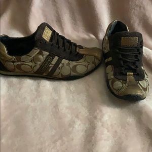Brown Coach Sneakers
